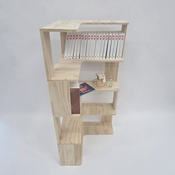 공간활용 원목 DIY 코너장